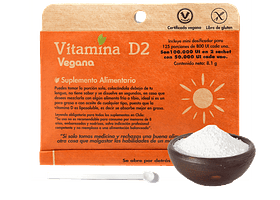 Vitamina D2 vegana Dulzura Natural