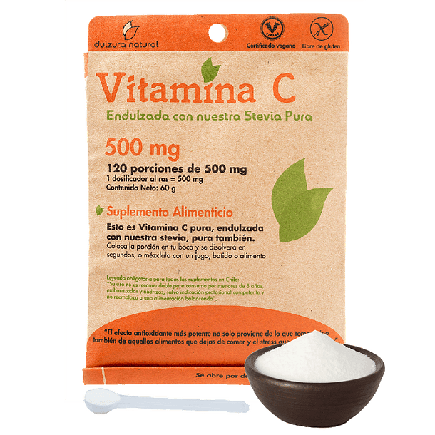Vitamina C 500 mg Dulzura Natural