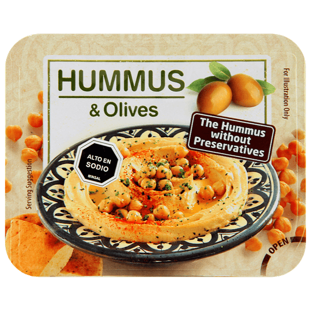Hummus con Aceituna Red Spoon 100 grs.