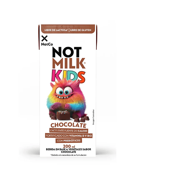 Bebida Vegetal NotMilk Chocolate Kids 200 ml 1