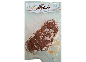 Seitán Adobado entero 500 grs. Trilogía Veg