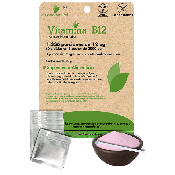 Vitamina B12 en polvo gran formato Dulzura Natural