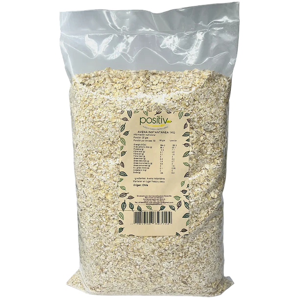 Avena instantánea 1kg Positiv