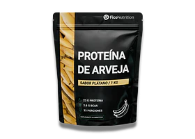 Proteína Vegetal De Arveja Sabor Plátano 1 Kg FicoNutrition