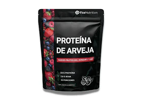 Proteína Vegetal De Arveja Sabor Frutos Del Bosque 1 Kg  FicoNutrition