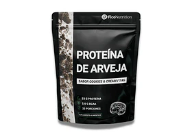 Proteína Vegetal de Arveja Sabor Cookies & Cream 1 KG FicoNutrition