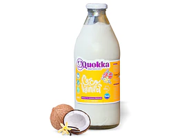 Yogurt vegano de coco sabor vainilla 1 litro Quokka