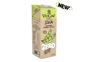 Leche de soya sin azúcar 1 litro Vivicosi 