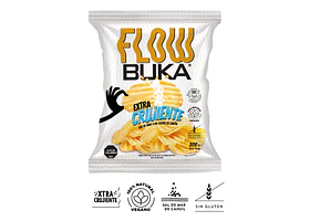 Papas fritas flow sal de mar y toque de limón BUKA 200 grs