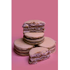 Alfajor bañado en chocolate blanco Cuchufeli 2