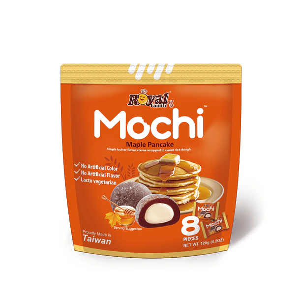 Mochi vegano sabor miel de maple (sin gluten) 8 unds.  1