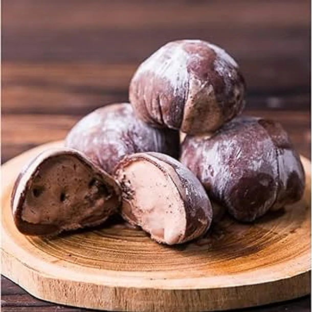 Mochi relleno de chocolate vegano 8 unds. 2