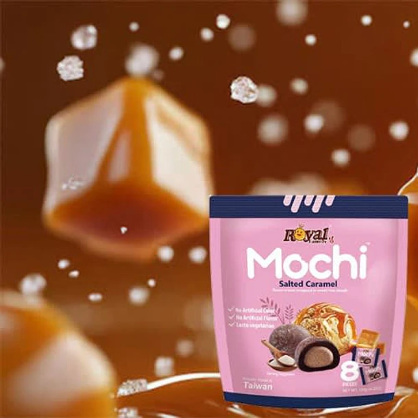 Mochi relleno de caramelo y sal 120 grs. (sin gluten) 2
