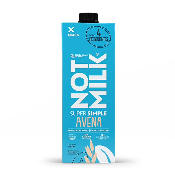 Notmilk simple avena 1 Litro NOTCO 1