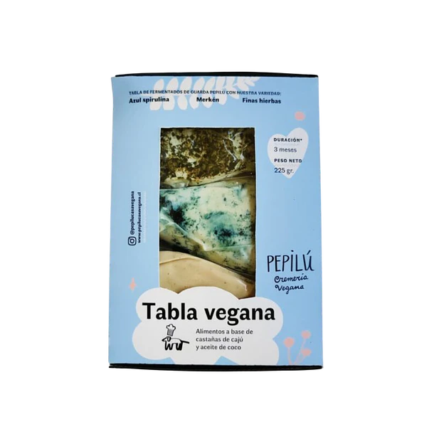 Tabla vegana Pepilú 225 grs. 