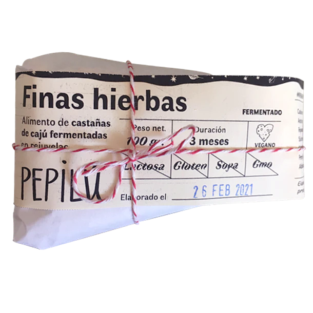 Fermentado finas hierbas 100 grs, Pepilú