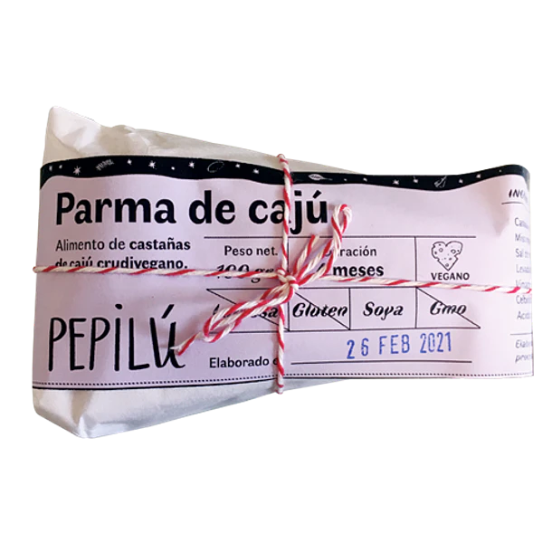 Parma de cajú 100 grs. Pepilú