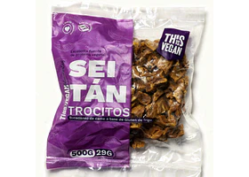 Seitán Trocitos 500 grs. This is Vegan