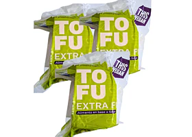 3 kilos Tofu firme This is Vegan 