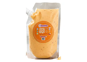 Yogurt vegano de coco sabor Mango Maracuya Doypack 1 litro Quokka