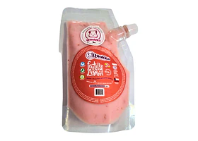 Yogurt vegano de coco sabor Frutilla Limón Doypack 220 grs. Quokka