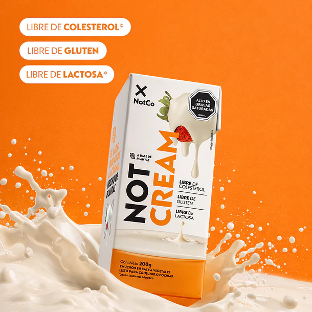 Crema vegetal Notcream 200 grs. NOTCO 2