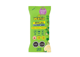 Arvejas Crujientes con sal del Himalaya 120 grs. WANIA