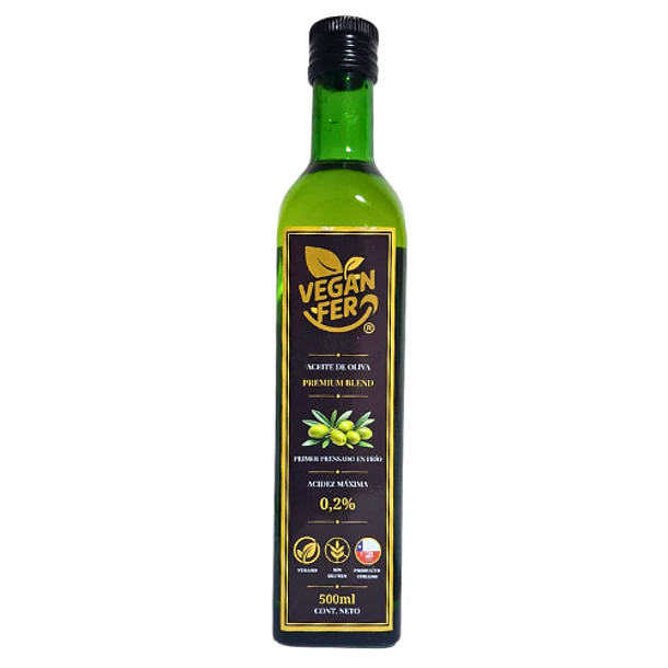 Aceite de Oliva 500 ml Vegan Fer