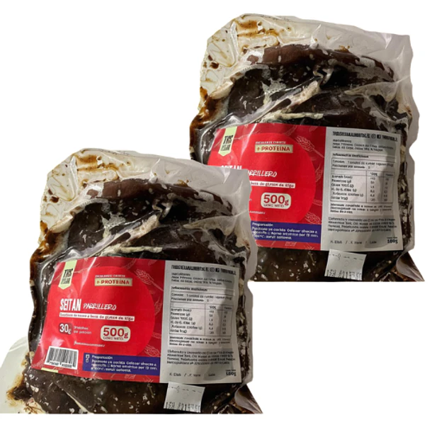 2 Unds. Seitán Parrillero 500g This is Vegan