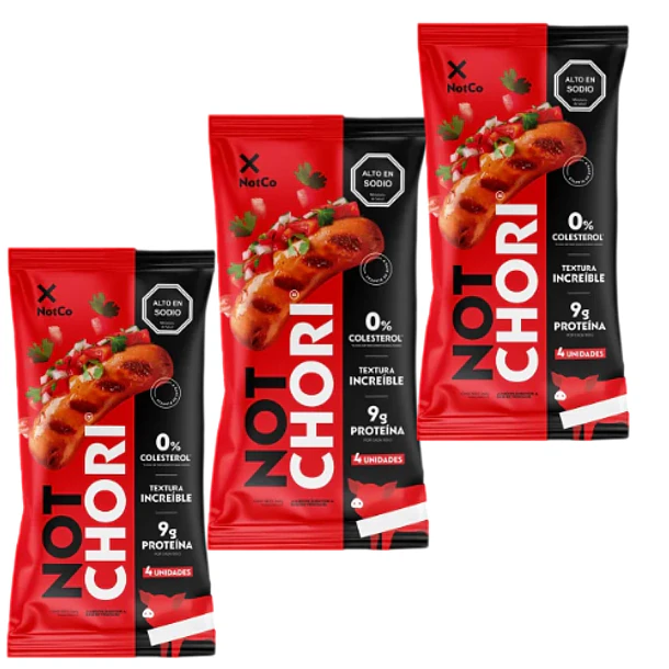 3 Unds Not Chori 240 grs. NOTCO 1