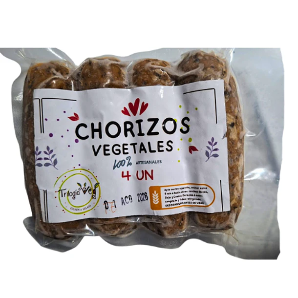 Chorizo 4 unds. Trilogía Veg