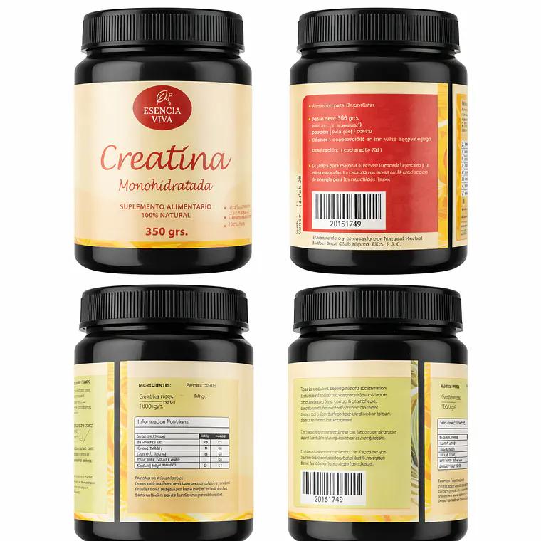 Creatina Monohidratada 350g  2
