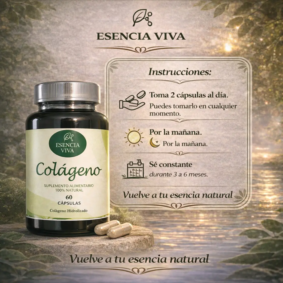 Colágeno 500mg 60 Cápsulas 4