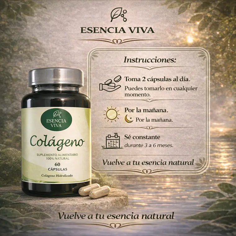 Colágeno 500mg 60 Cápsulas 4