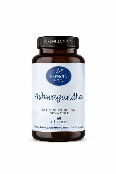 Ashwagandha 500mg 60 cápsulas