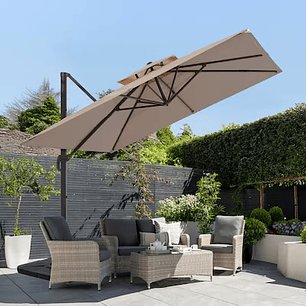 QUITASOL ROMA 3X3 BEIGE