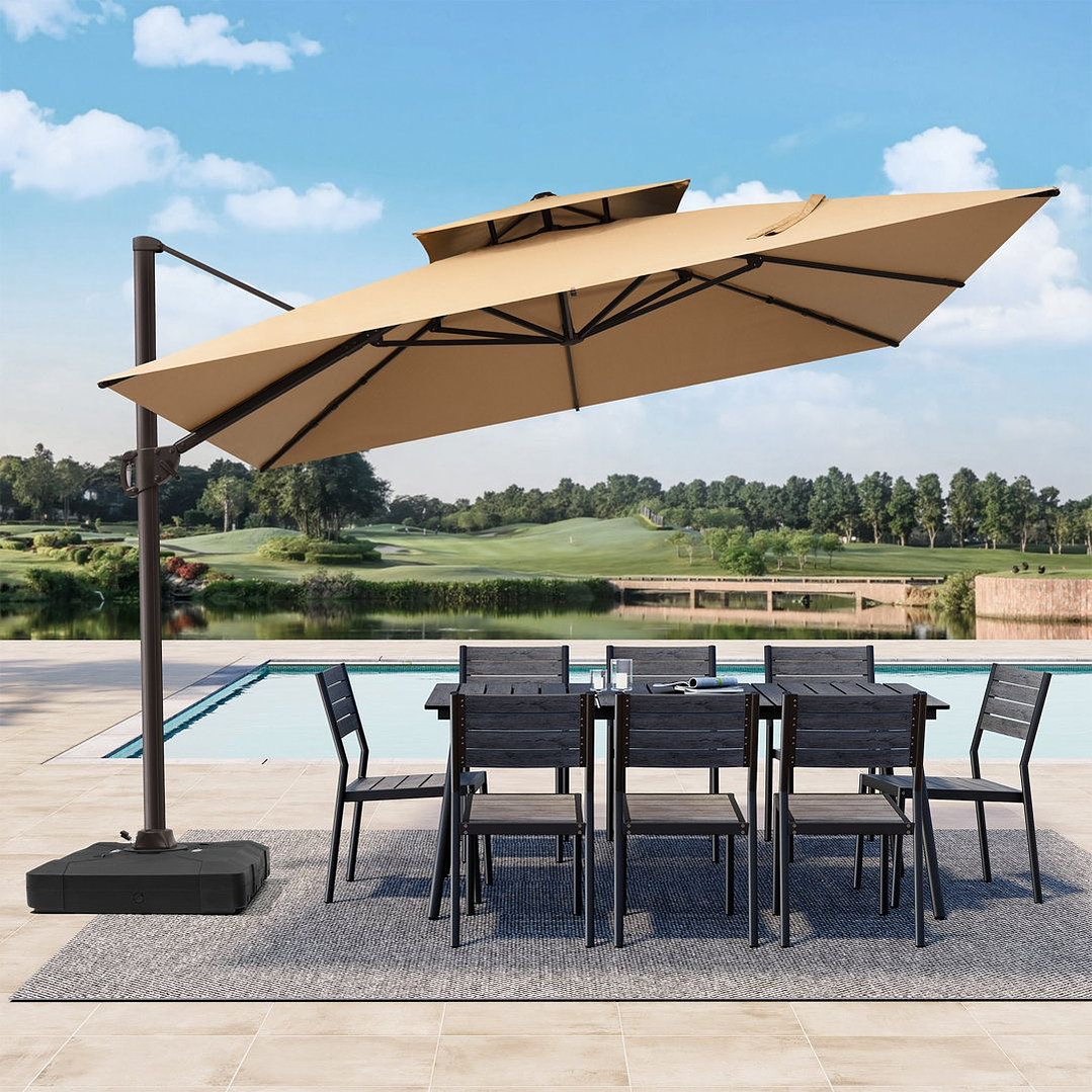 QUITASOL ROMA 3X3 BEIGE 4