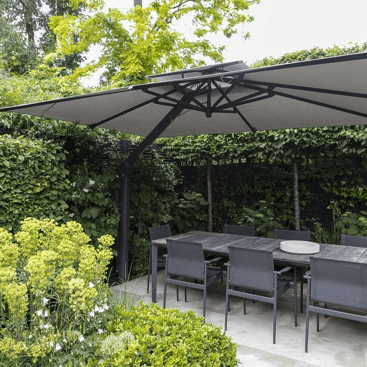 QUITASOL ROMA 3X3 GRIS 5