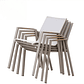 SET MESA COMEDOR BANCA + 4 SILLAS BEIGE - Miniatura 3