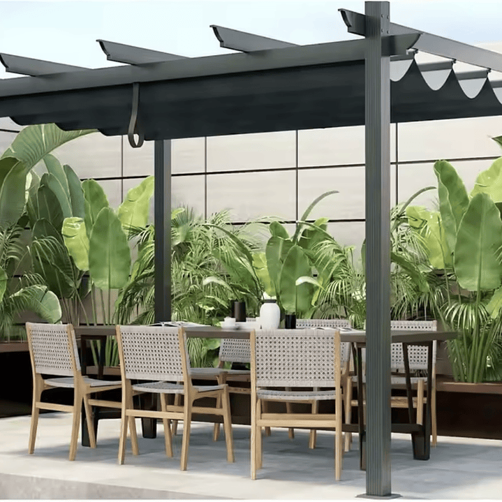 PERGOLA ROMANA 4X3 GRIS 1