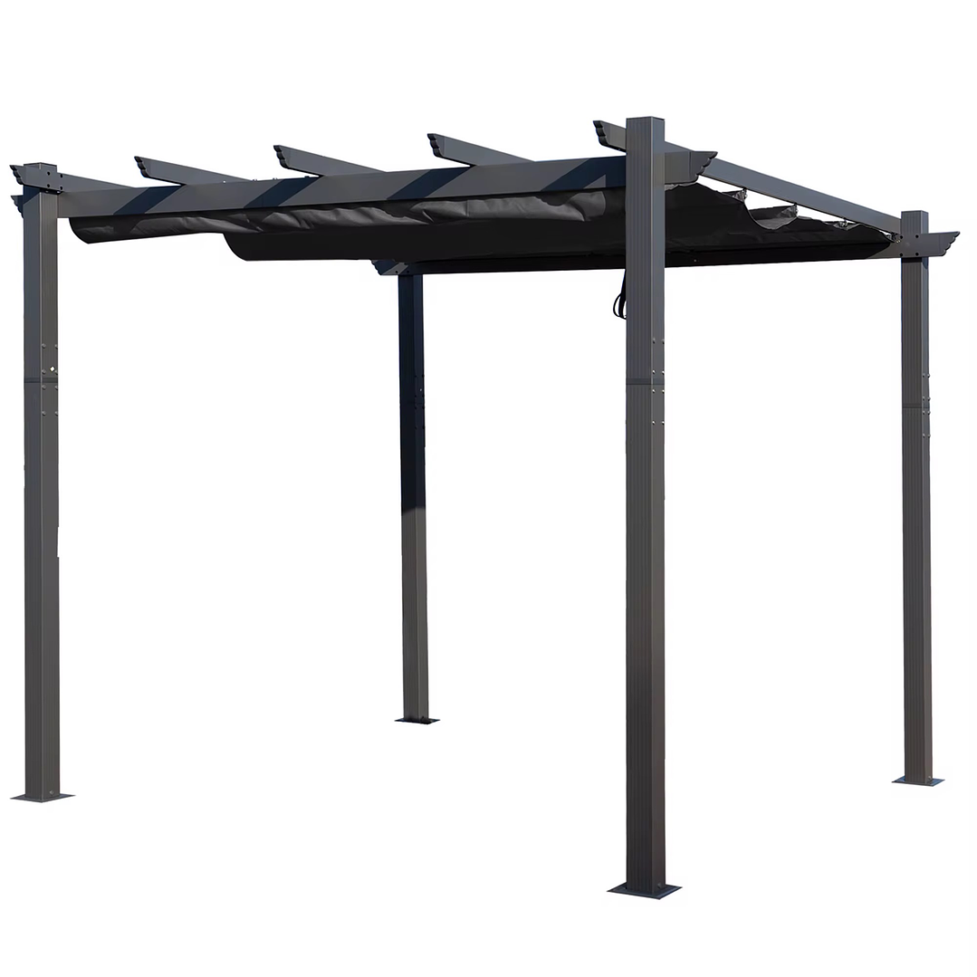 PERGOLA ROMANA 4X3 TAUPE 4