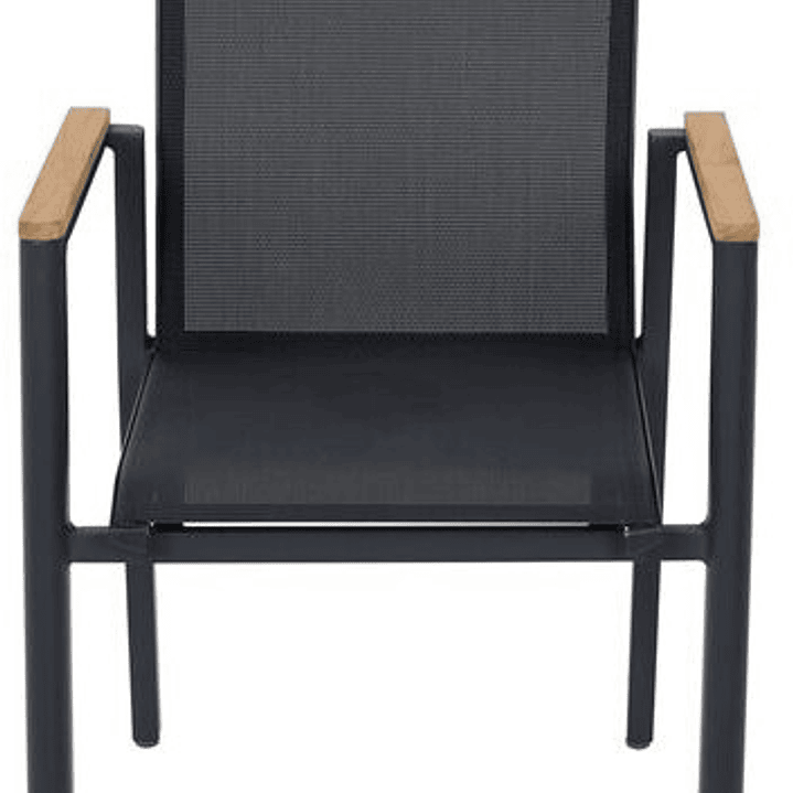 SILLA EXTERIOR NEGRO 2
