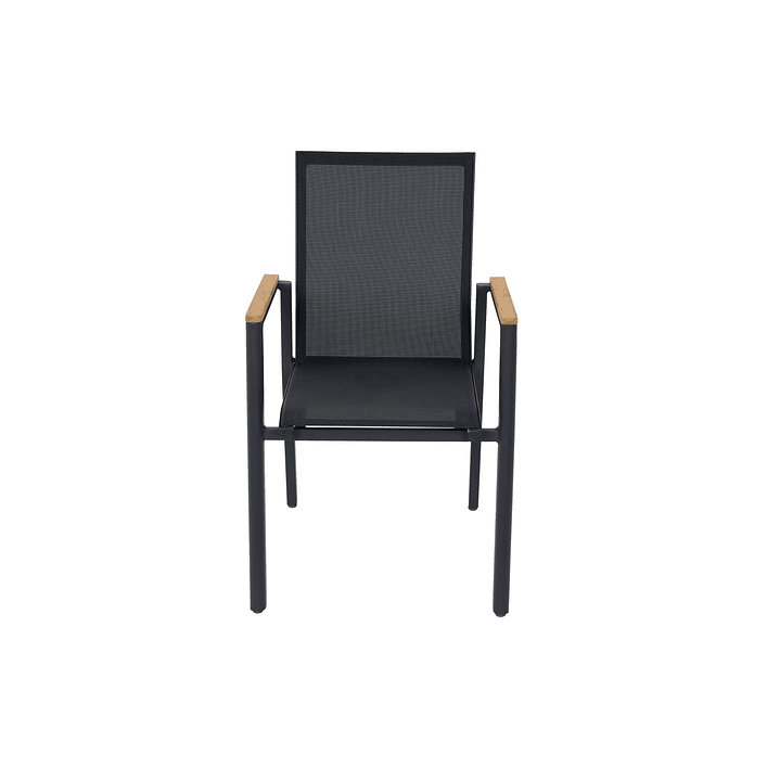 SILLA EXTERIOR NEGRO 6