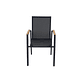 SILLA EXTERIOR NEGRO - Miniatura 6