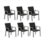 SILLA EXTERIOR NEGRO - Miniatura 7
