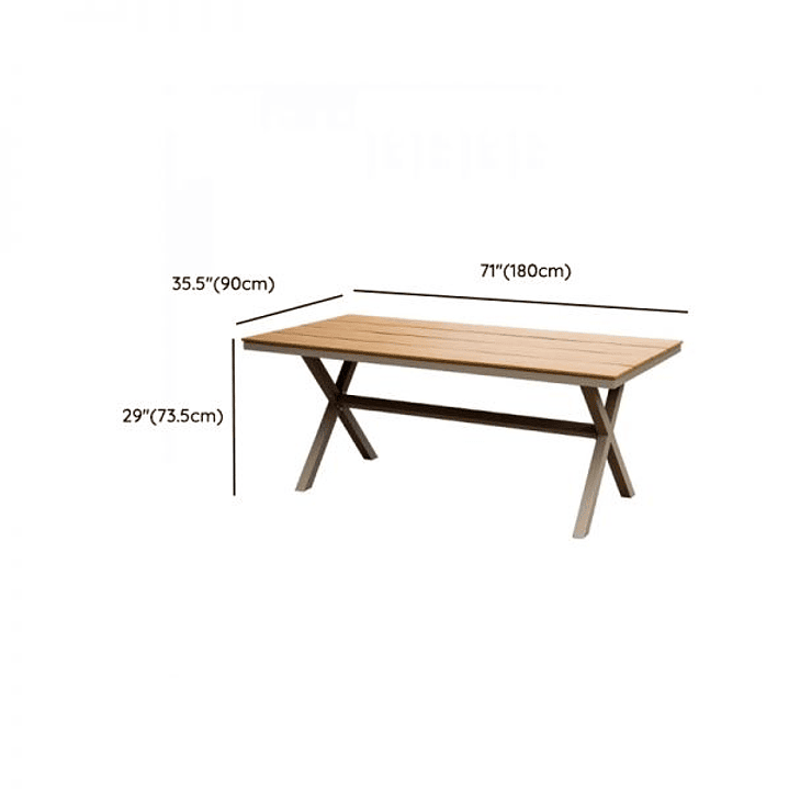 MESA COMEDOR POLIWOOD 7