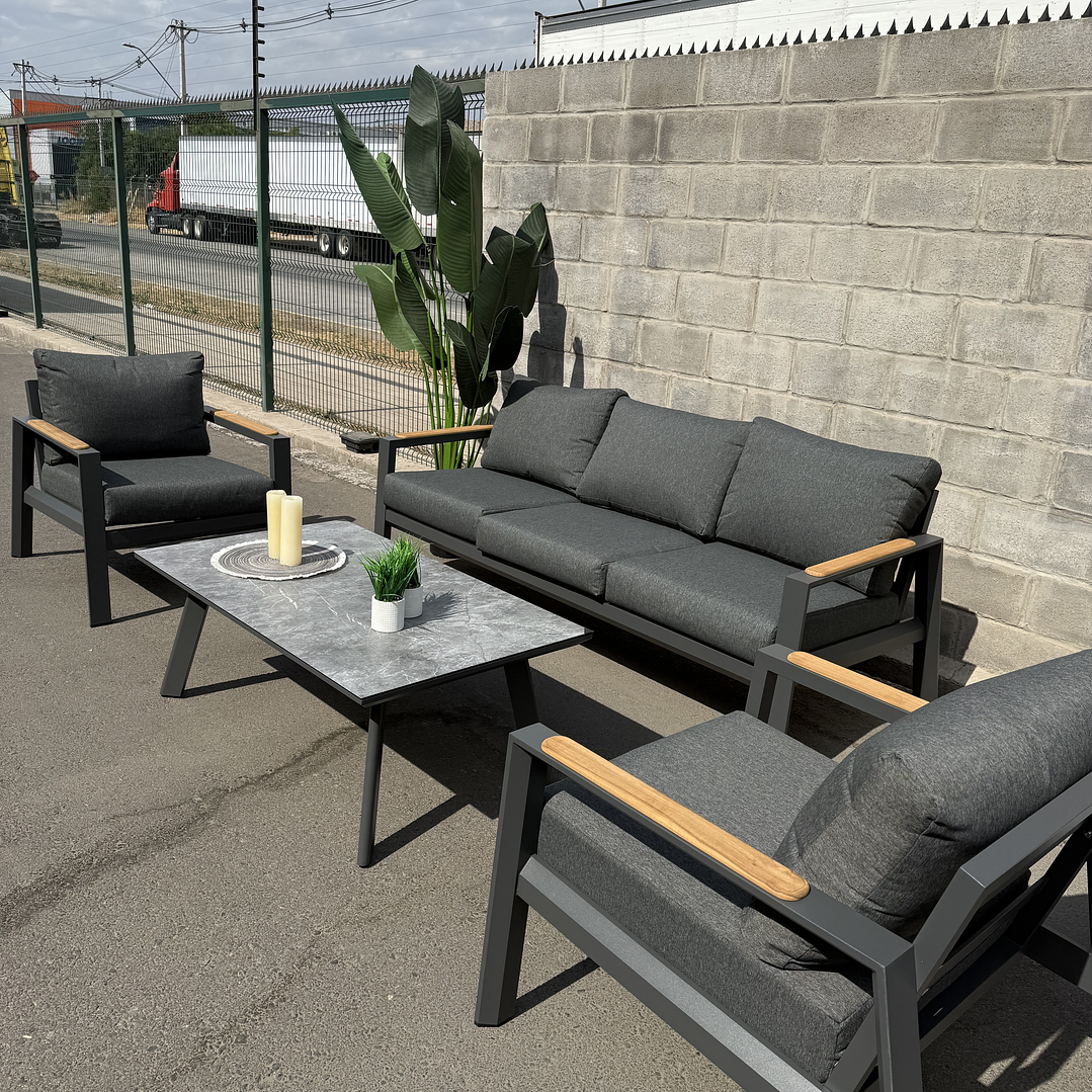 SET TERRAZA MILANO GRIS 1