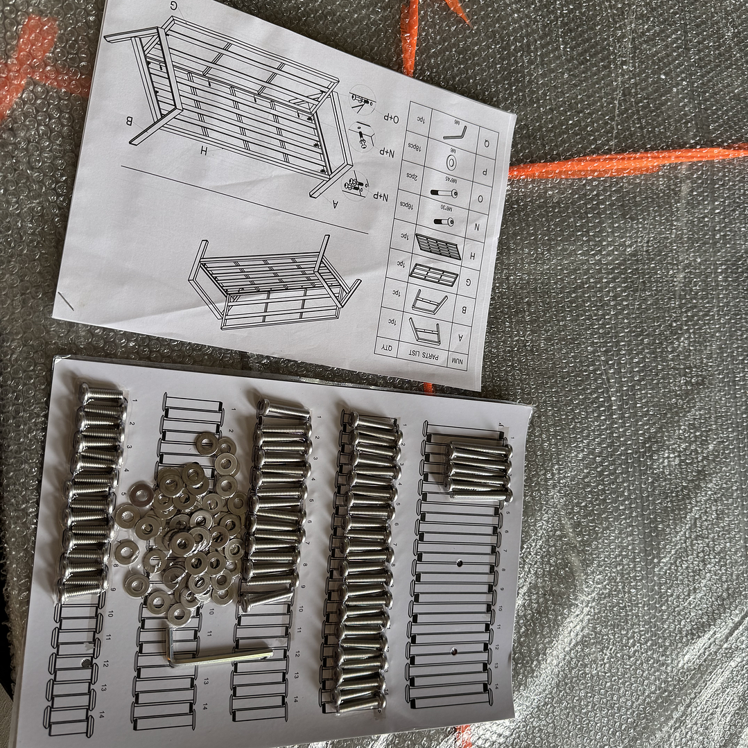 SET TERRAZA MILANO GRIS 9