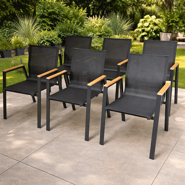 PACK 6 SILLAS NEGRO 1