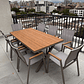 SET MESA COMEDOR EXTERIOR 8 SILLAS - Miniatura 1
